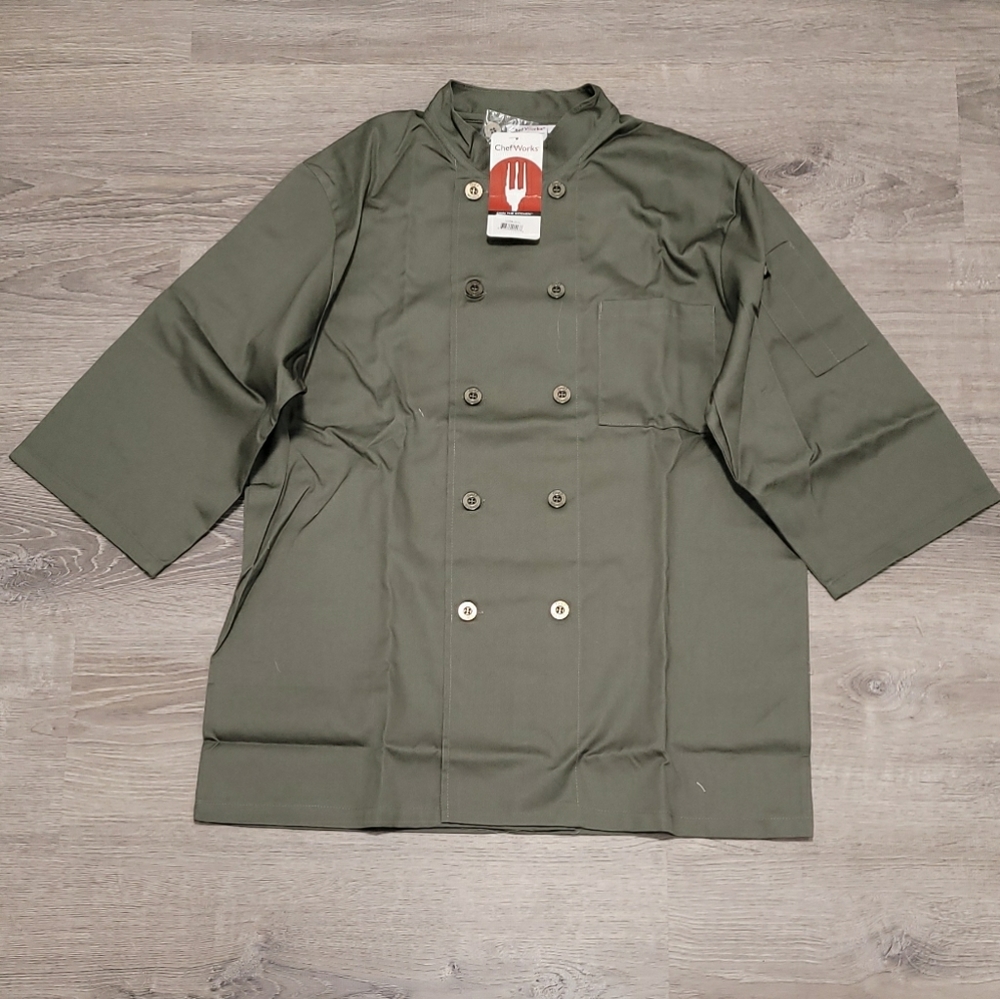 Moroco Green Chef Works Chef Coat